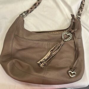 Brighton Shoulder Bag Leather Tan